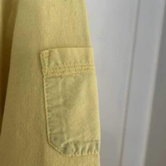 Women’s Fresh Produce Yellow Pullover Fish Print Sweatshirt Size Small - Picture 5 of 8